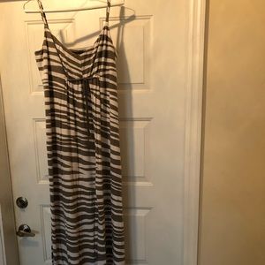 Tommy Bahama striped maxi dress XL